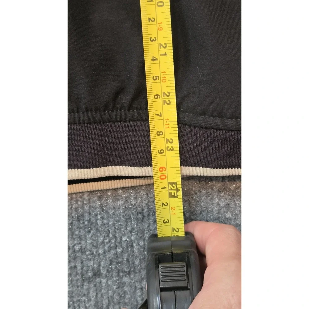 Callaway Golf Mens XL Black V Neck Wind Pullover Sweater Jacket EUC